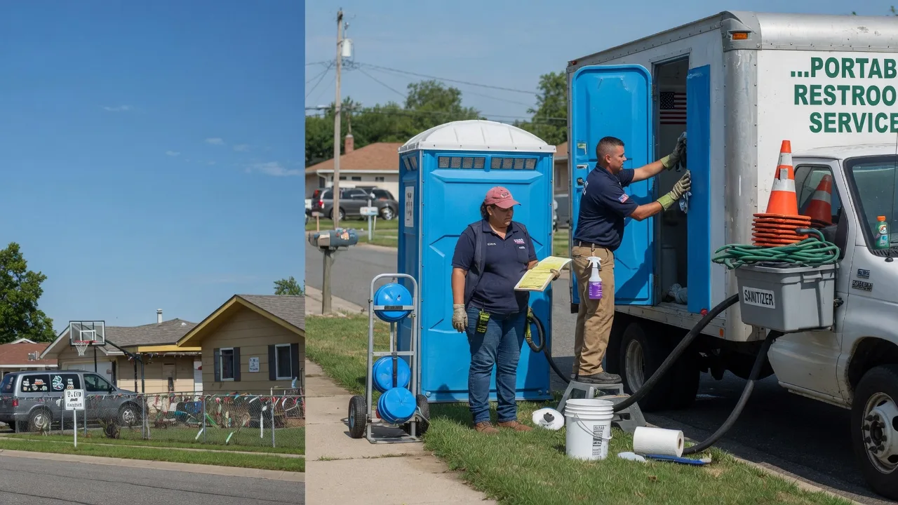 Portable Toilet Rental in Romeo, MI near me